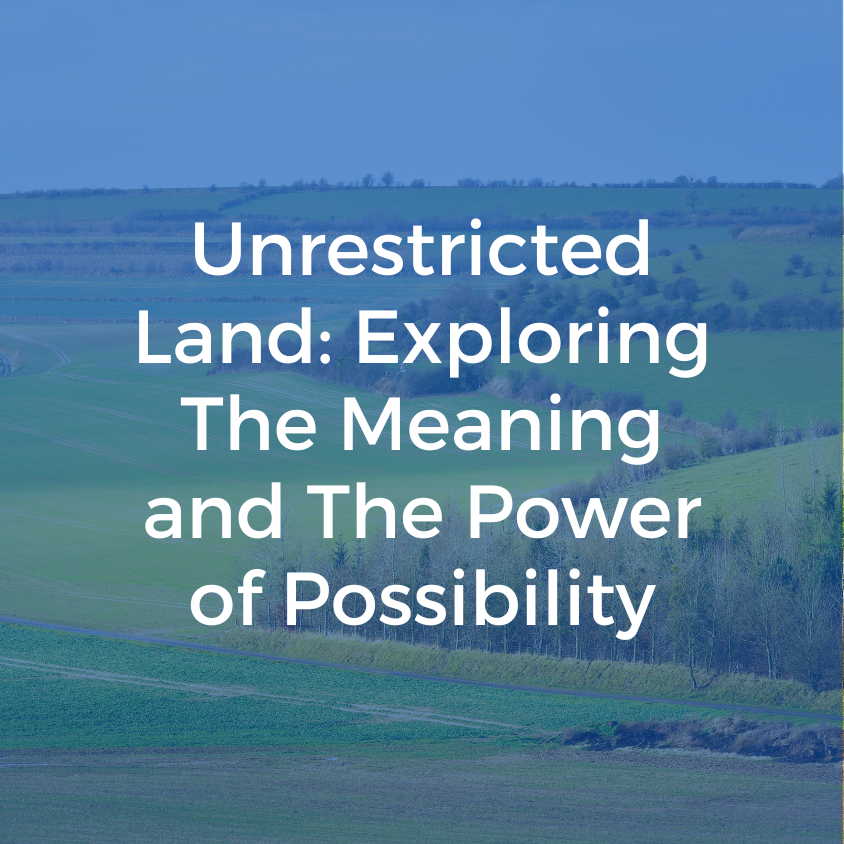 Unrestricted Land: Exploring The Meaning and The Power of Possibility ...