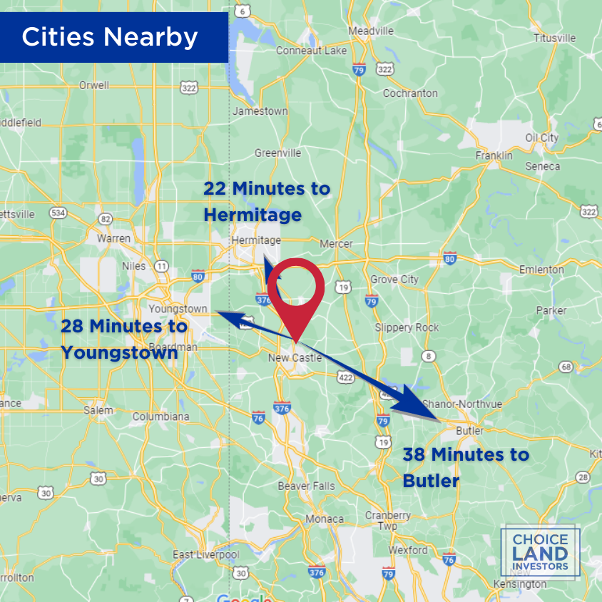 SOLD - 1.12 Acres Conveniently Located in Neshannock Township - No HOA!! Priced to sell at ONLY $19,500!