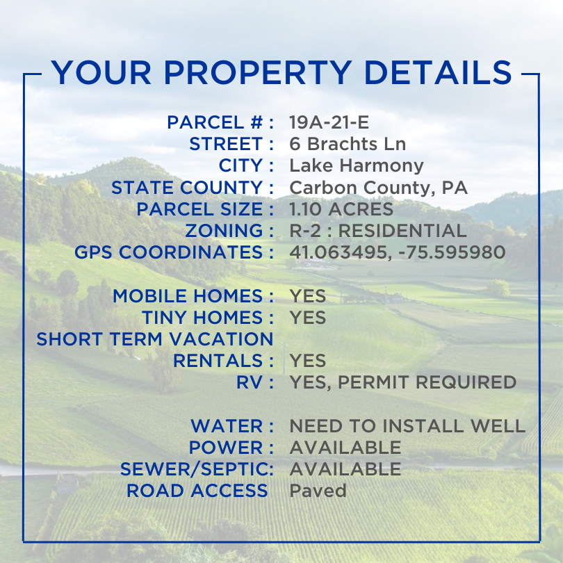 SOLD - 1.10 Acres- Single or Multi-Family! NO HOA! RV/ Mobile Homes/Tiny Homes/ Modular Homes/ Airbnb OK!