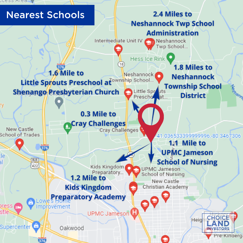 SOLD - 1.12 Acres Conveniently Located in Neshannock Township - No HOA!! Priced to sell at ONLY $19,500!