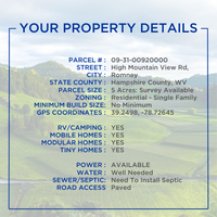 SOLD - 5 Acre Unrestricted View Lot - Financing Available!