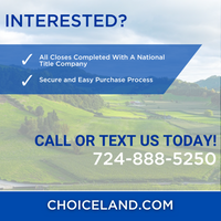 SOLD - 9+ Acres of  Unrestricted Land With No Zoning : Perc Test - Passed ✅