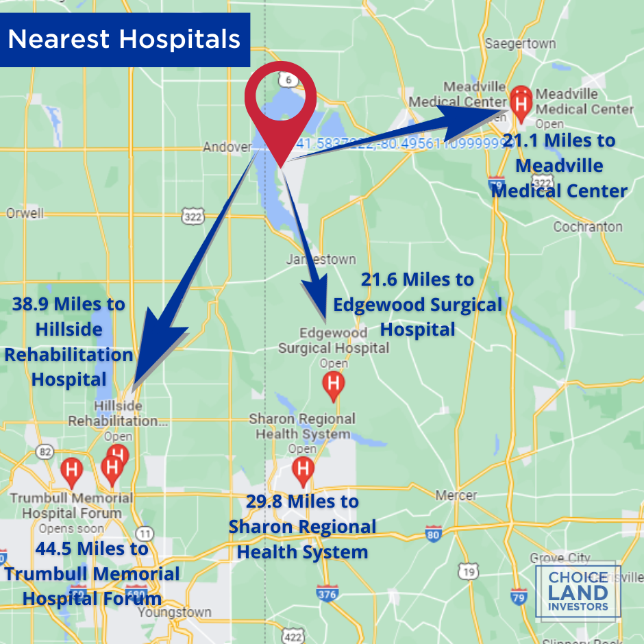 SOLD - No HOA! RV, Mobile, Modular, Flat Buildable Lot - Minutes from Pymatuning Lake!
