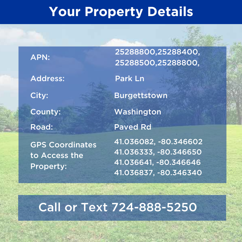 SOLD - 1.12 Acres Conveniently Located in Neshannock Township - No HOA!! Priced to sell at ONLY $19,500!