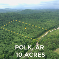 10 Acres Unrestricted - Power,  No Min Build, RV, Mobile, Tiny, AirBnB all OK!