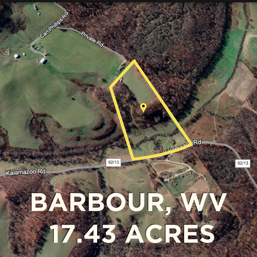 17.43 Acres Unrestricted Zoning  – All Utilities Available!