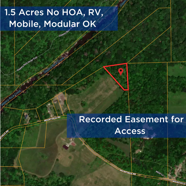 SOLD - 1.5 Acres - No Restrictions! RV, Mobile, Modular, Buildable Lot - 40% Below Market Value!