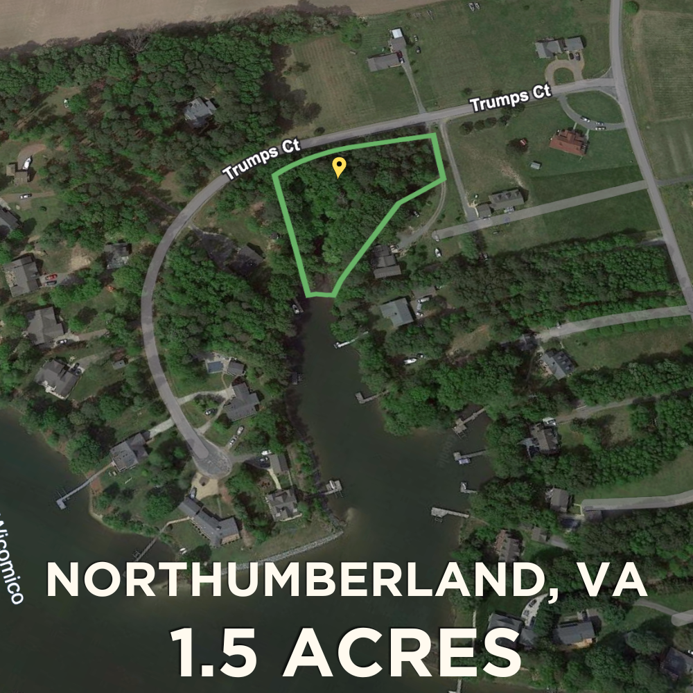 Waterfront Lot – Private Dock Allowed – Modular, Airbnb, Power & Water on-site!