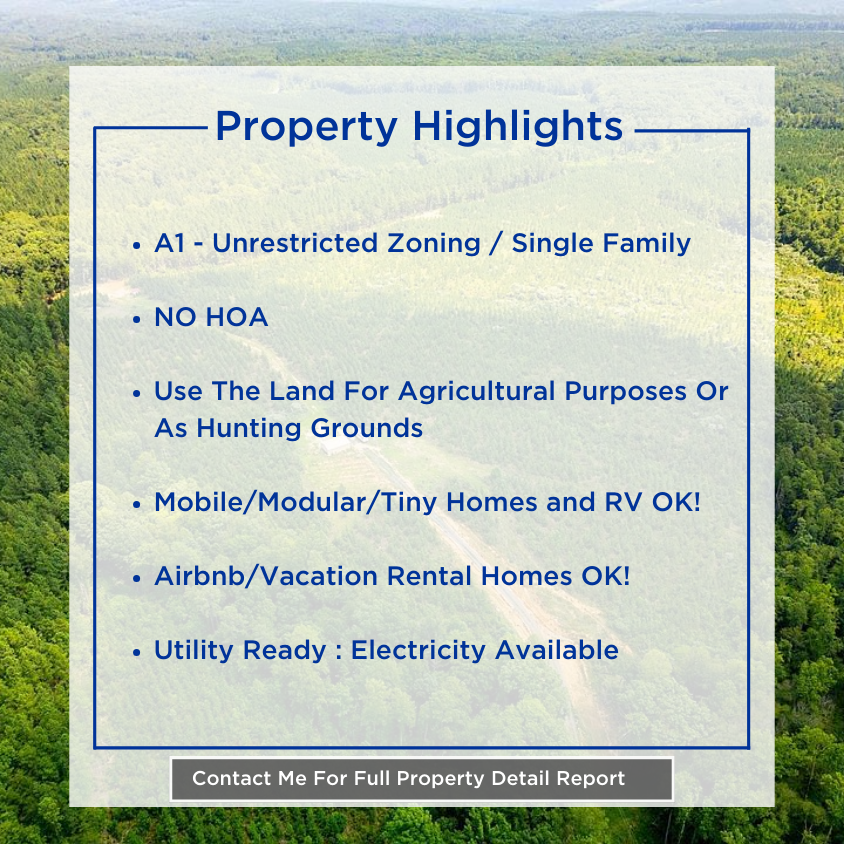 SOLD - 20+ Acres Surveyed Unrestricted SFU or Ag Use : No Minimum Building Size