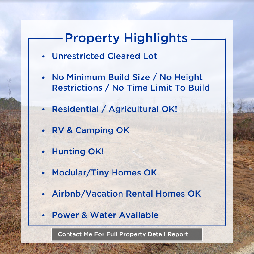SOLD - 40+ Acres Unrestricted - Power & Water Available - Subdivide OK
