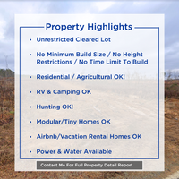 SOLD - 40+ Acres Unrestricted - Power & Water Available - Subdivide OK