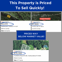 SOLD - .33 Lot - Rare Double Lot Perfect for Camping! Easy Access to French Creek and 20 minutes to Lake Erie!