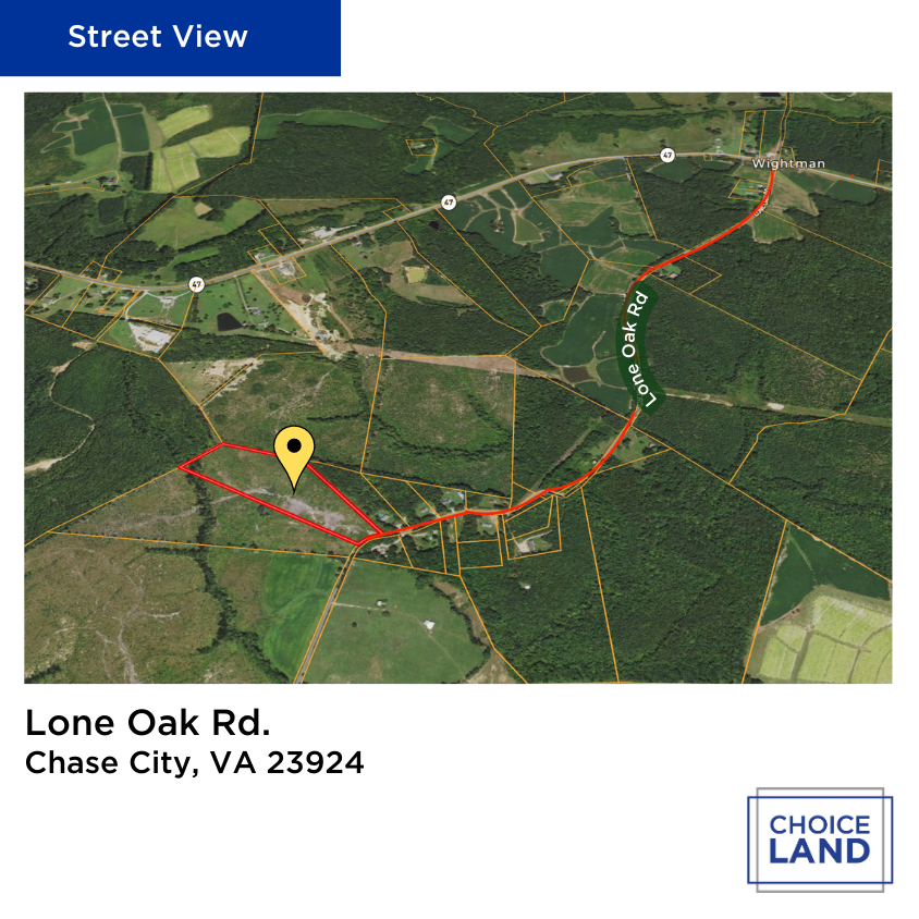 SOLD - 14.88 Acres in Mecklenburg - NO HOA -  NO Restrictions!  RVs Mobile Vacation Rentals Allowed!