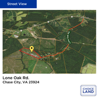 SOLD - 14.88 Acres in Mecklenburg - NO HOA -  NO Restrictions!  RVs Mobile Vacation Rentals Allowed!