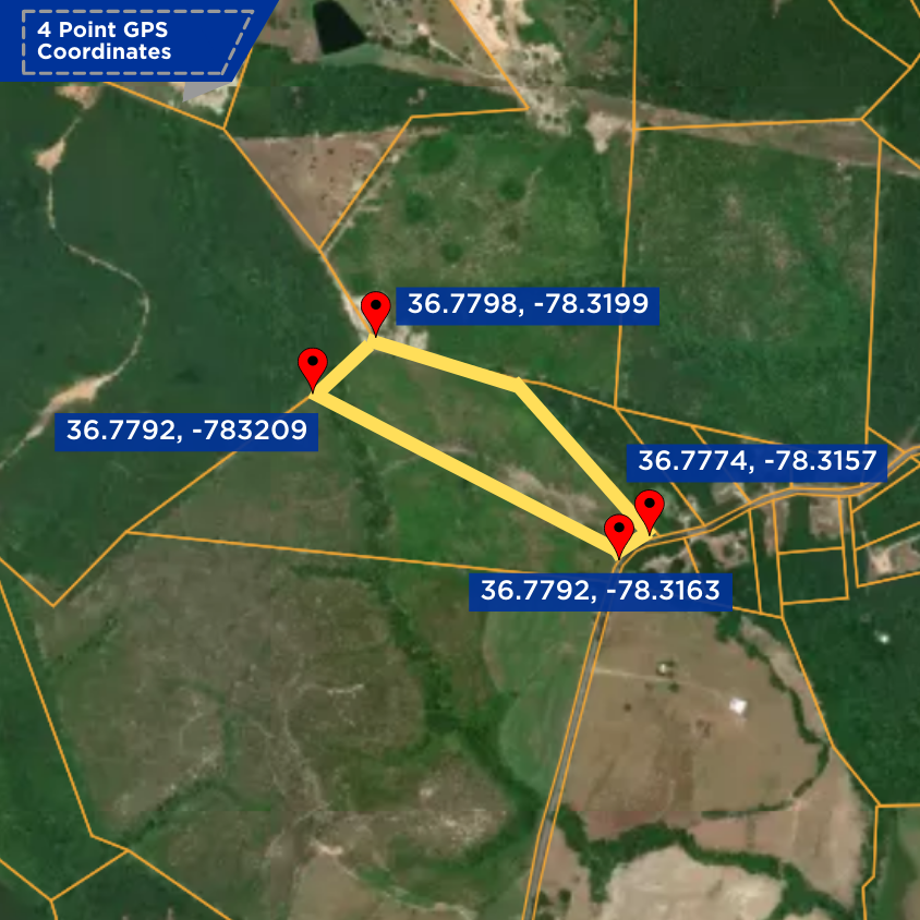 SOLD - 14.88 Acres in Mecklenburg - NO HOA -  NO Restrictions!  RVs Mobile Vacation Rentals Allowed!