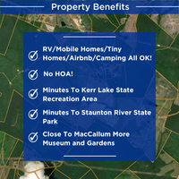 SOLD - 14.88 Acres in Mecklenburg - NO HOA -  NO Restrictions!  RVs Mobile Vacation Rentals Allowed!