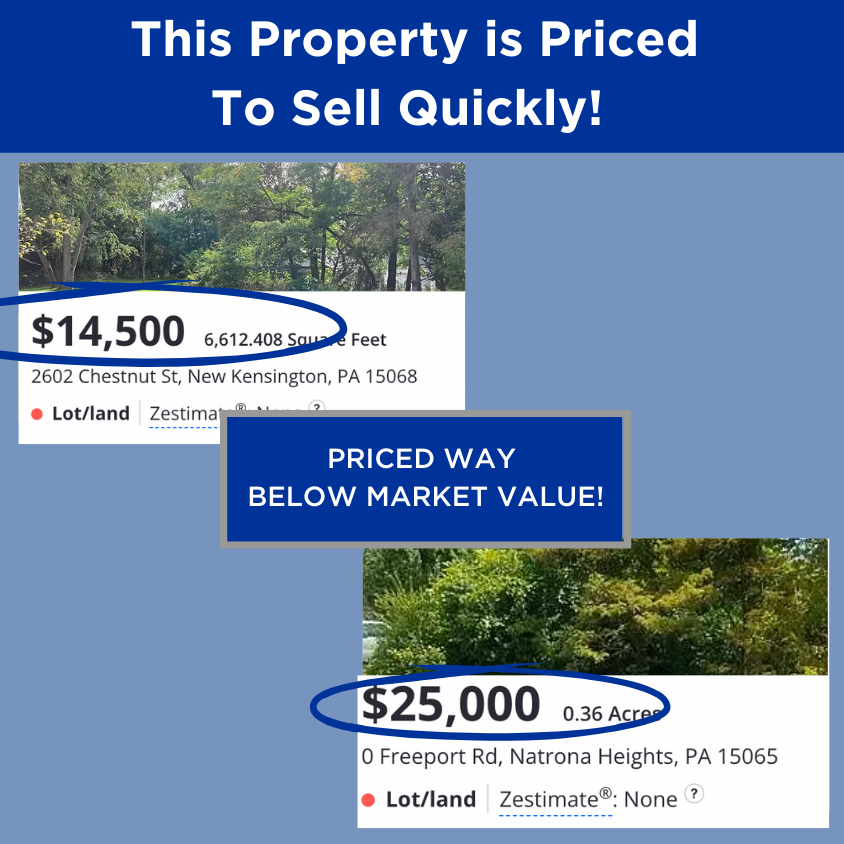 SOLD - .17 Acres in Allegheny County, No HOA, Backs to Undeveloped Land. Priced to Move Fast at $4997!