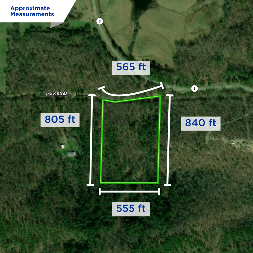 10 Acres Unrestricted - Power,  No Min Build, RV, Mobile, Tiny, AirBnB all OK!