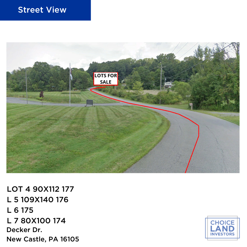 SOLD - 1.12 Acres Conveniently Located in Neshannock Township - No HOA!! Priced to sell at ONLY $19,500!