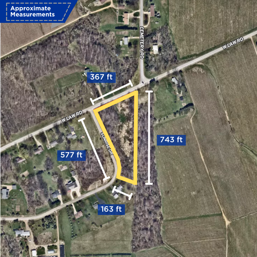 SOLD - Over 3 Buildable Acres -- NO HOA & Mobile Homes OK!