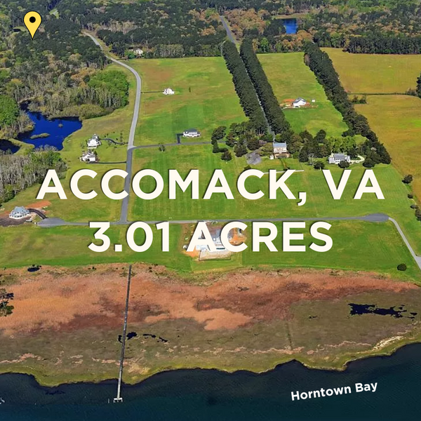 SOLD - Build Ready Lot in Corbin Hall on Horntown Bay