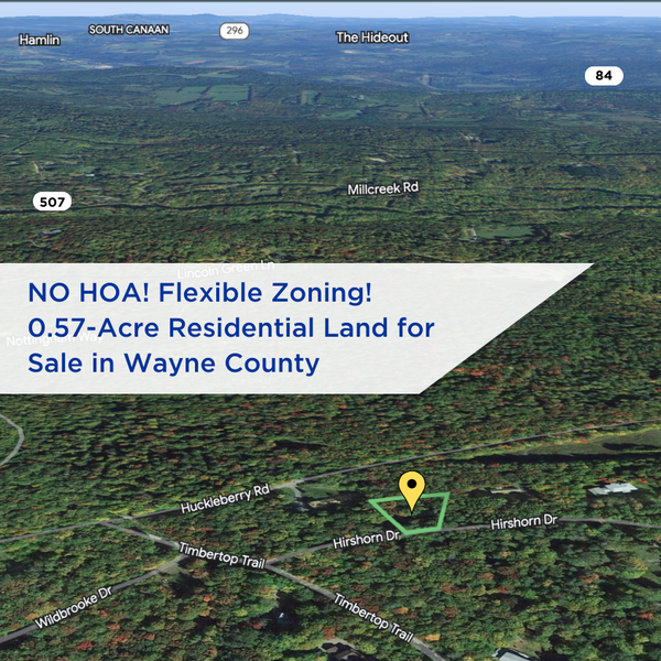 SOLD - NO HOA! Flexible Zoning! 0.57-Acre Residential Land for Sale in Wayne County - Ideal for Single-Family or Two-Family Homes
