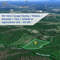 SOLD - NO HOA! Single Family / Mobile / Modular / Tiny / Airbnb or Agricultural Use -  All OK!