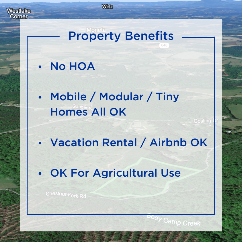 SOLD - NO HOA! Single Family / Mobile / Modular / Tiny / Airbnb or Agricultural Use -  All OK!