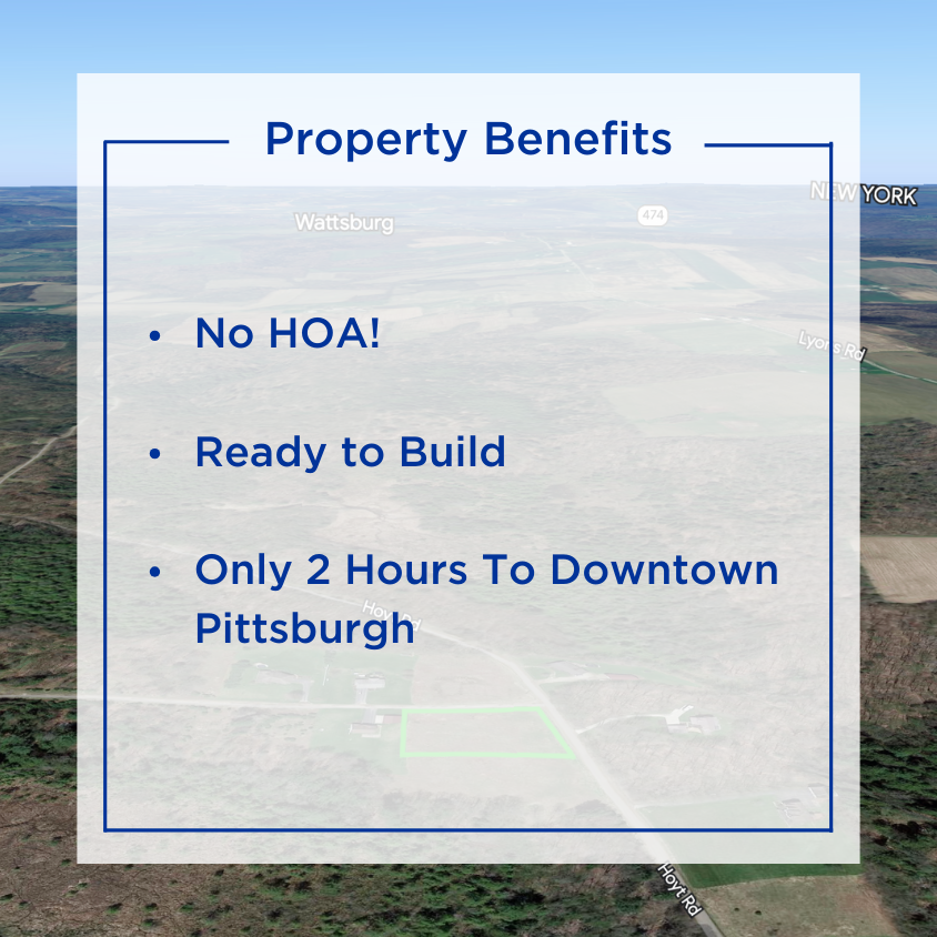 SOLD - No HOA! Ready To Build 1.2 Acres in Erie, PA - Priced Way Below Market!