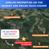 SOLD - Your Idyllic Countryside Living Awaits on a Sprawling 25.74 Acres - NO HOA! Mobile and Tiny Homes OK!